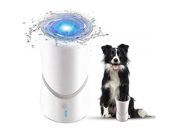 Limpiador de Patas Automático para Mascotas, Escova Giratória de 360°, Lavagem Rápida S/MARCA