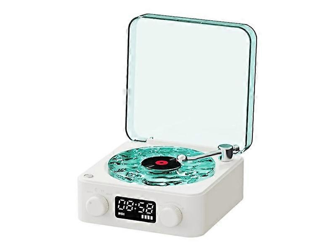 Mini Alto Falante Bluetooth Retrô Com Ruído Branco Nostalgia88