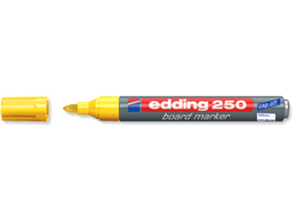 Marcador Grosso Edding 250 Amarelo 1 Unid
