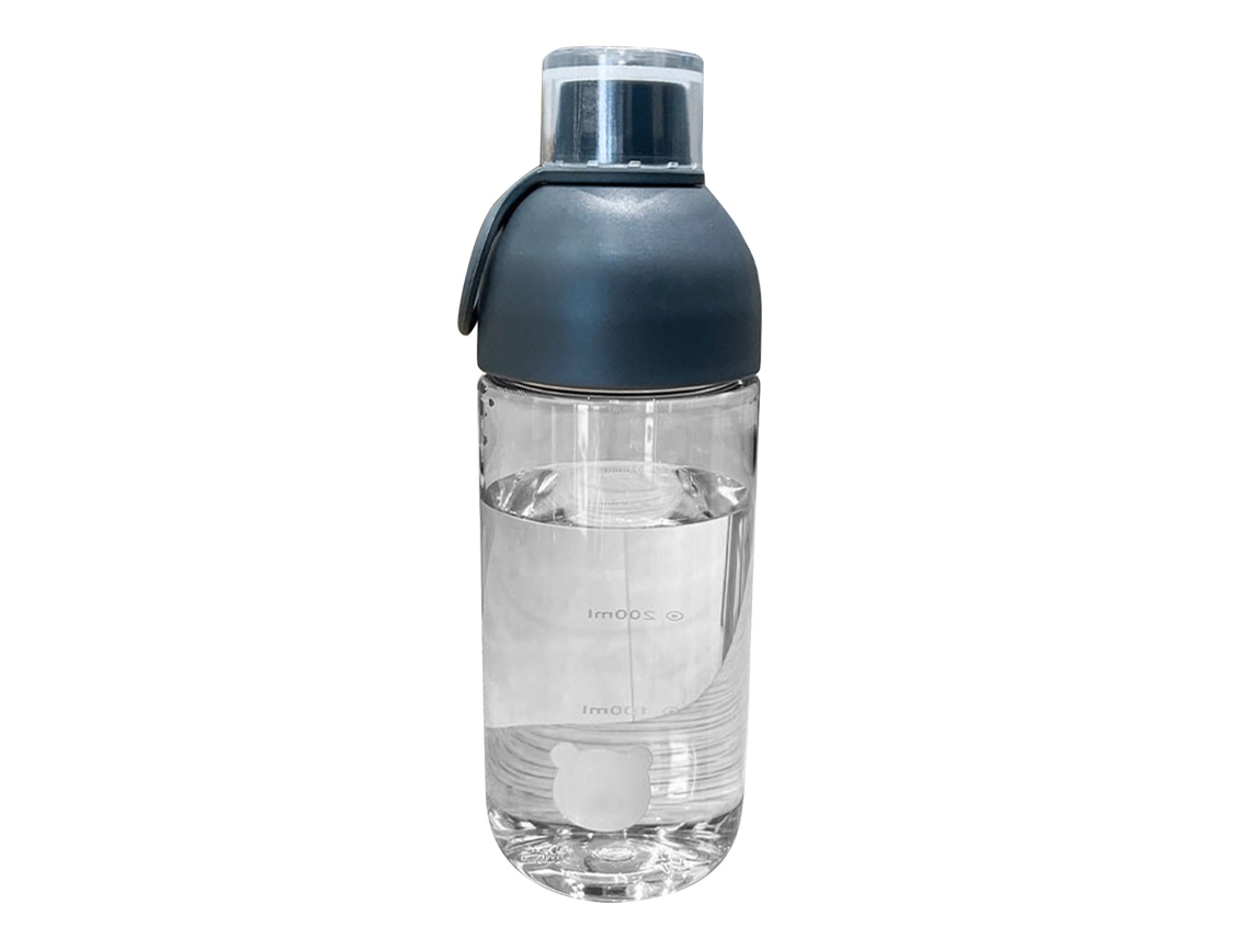 Garrafa Cold Brew 450ml Resistente a Altas Temperaturas Cinza