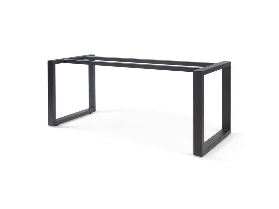 Estrutura De Mesa Vestmalu Diy 120x70x72 Cm Aço Preto En.casa