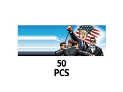 Adesivos Trump 50 Unidades