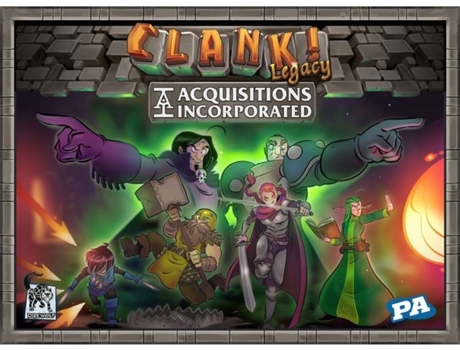 Jogo de Tabuleiro  Clank! Legacy Acquisitions Incorporated (Inglês - Idade Mínima: 13)