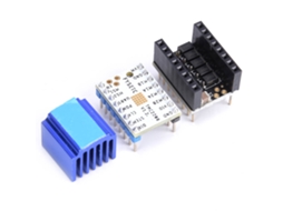 Laxiscreed Driver Tmc2208 V1.2 Para Impressoras 3d, Funcionamento Em 4.75-36v, Corrente Até 1.4a