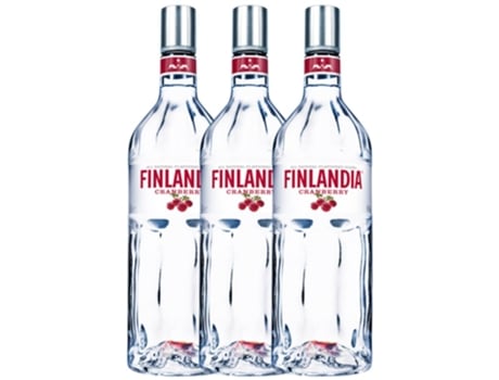 Vodka FINLANDIA Finlandia Cranberry (1 L - 3 unidades)