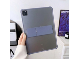Capa Para Ipad Pro 11 2024 M4 Com Suporte Giratório, Roxa, Dobrável, Protetora, Amortecimento De Ar, Fosca. Tuotuo