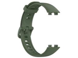 Pulseira De Relógio Lurelia Para Huawei Band 8 De Substituição De Tpu Verde Escuro