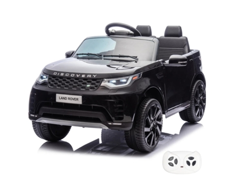 Carro Elétrico Para Crianças Land Rover Discovery 12v 1 A 6 Anos Preto