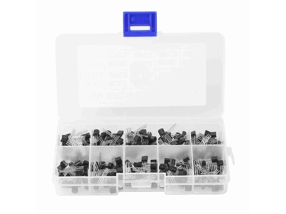Kit de Transistores Npn Pnp To 92 10 Valores 200pcs Bc327 bc558 para Diy