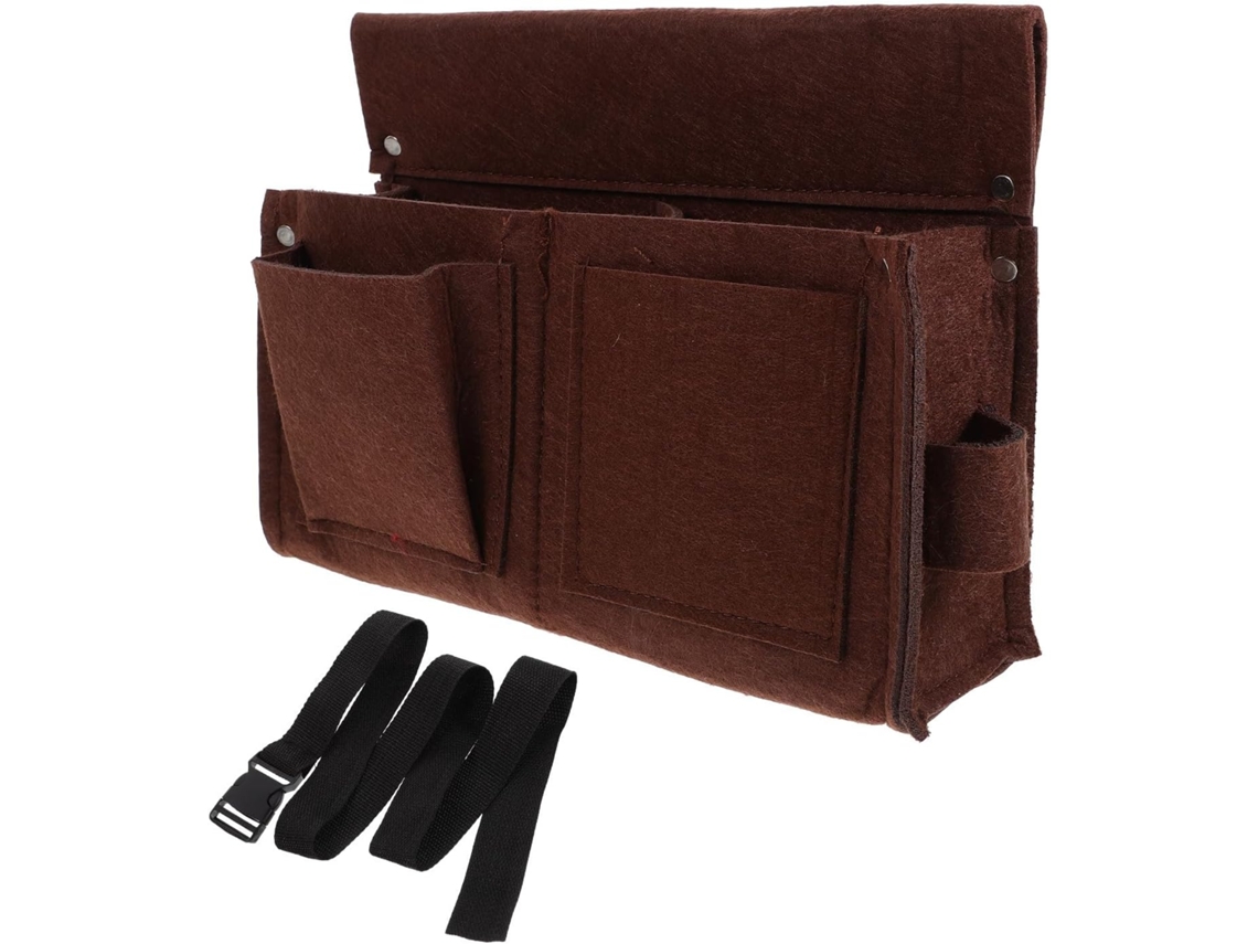 Cinto de ferramentas de construção grande Tidtaleo com bolsa de fibra durável, ajustável Fivela, bolsa de cinto para