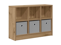 Conjunto 1 Unidade De Armazenamento Buffet Vidaxl Castanho Derivados De Madeira (73,5 X 22,5 X 53,5 Cm)
