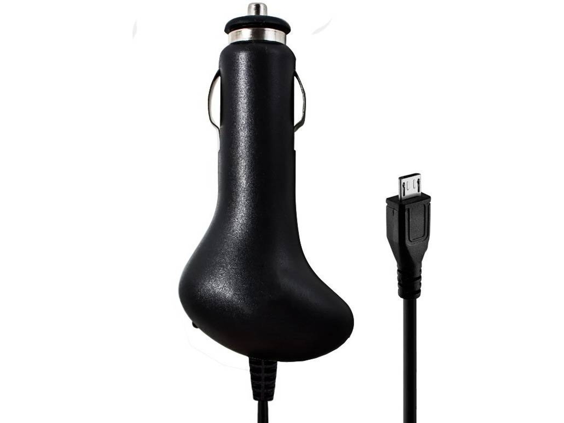 Carregador Auto Cool MicroUSB Preto