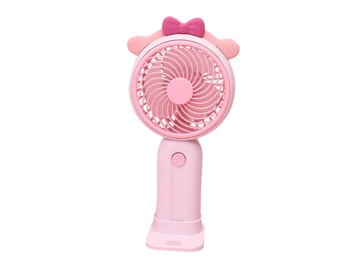 Ventilador Portátil De Mão, Mini Recarregável Com Base, Resfriamento
