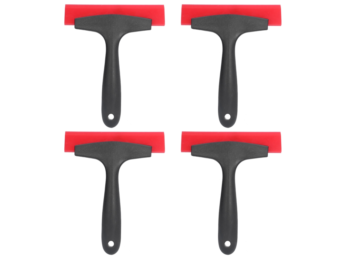 Kit De 4 Ferramentas De Raspagem E Squeegee Abs Para Tinta De Janelas, Espelhos E Telhas