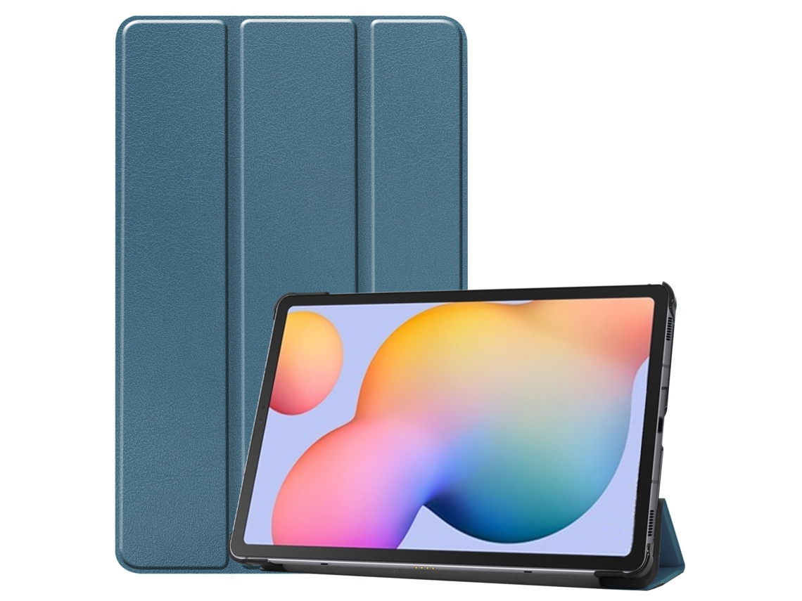 Capa Para Samsung Galaxy Tab S6 Lite Sm-p613/sm-p619 2022 Verde Escuro