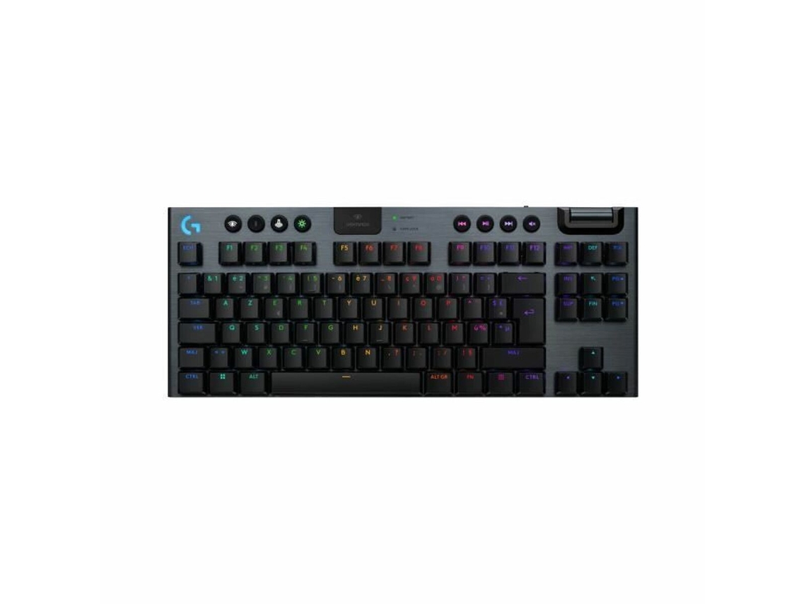 Teclado sem Fios LOGITECH G915 TKL X (Preto - AZERTY)