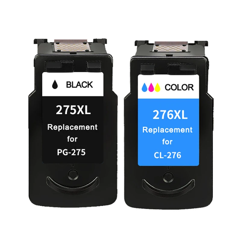Black And Colorpg 275 Cl 276 Pg275 Cl276 Pg 275 Cl 276 XL Ink Cartridge Canon Pixma Tr4720 Tr4722 Tr4700 Ts3520 Ts3522 Ts3500 MDUG