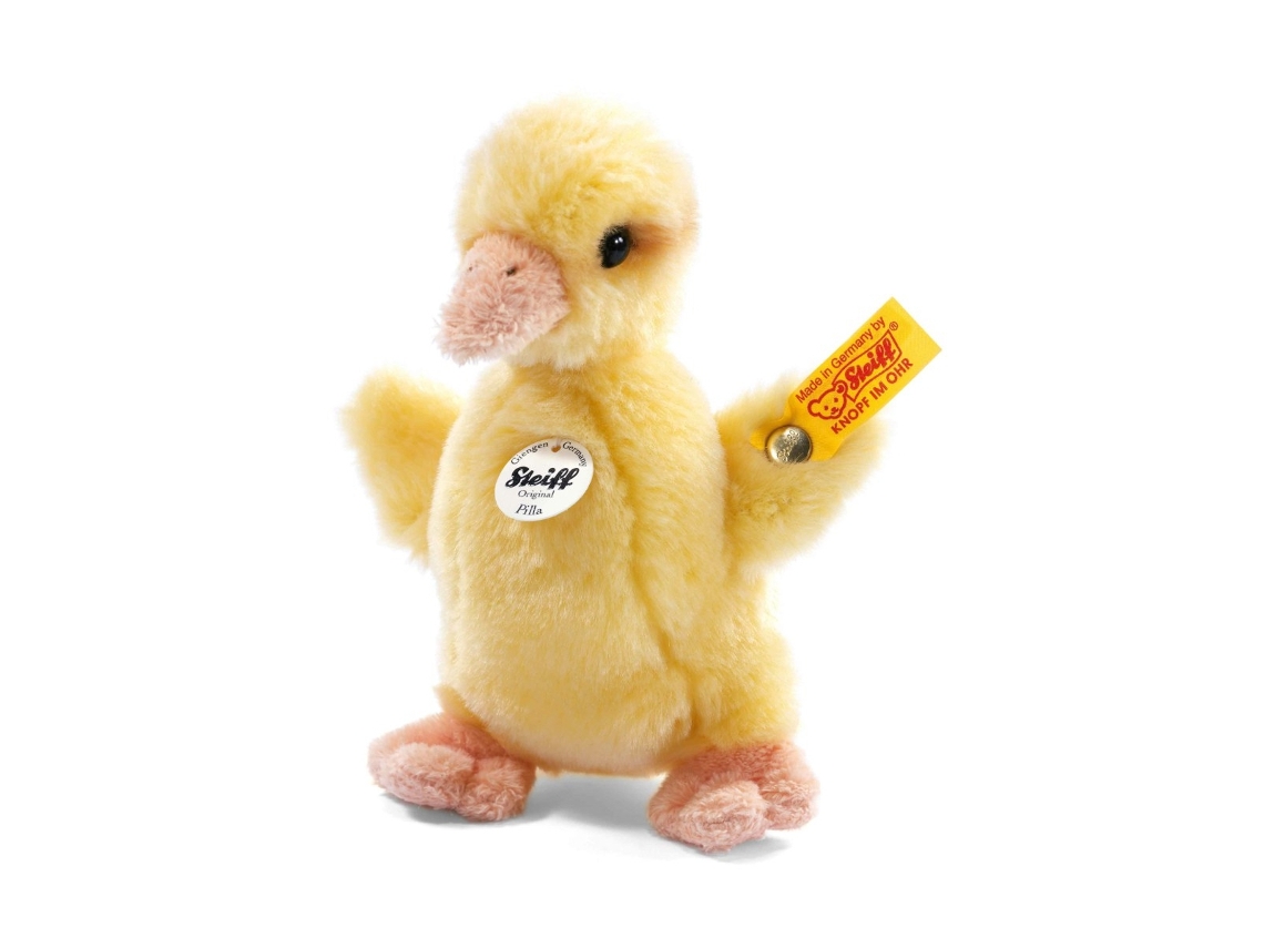 Pintinho De Pelúcia Steiff Pilla Amarelo 14 Cm Brinquedo Macio