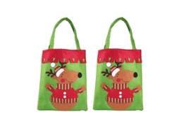 2pcs Saco De Doces De Tecido Não Tecido Allinless