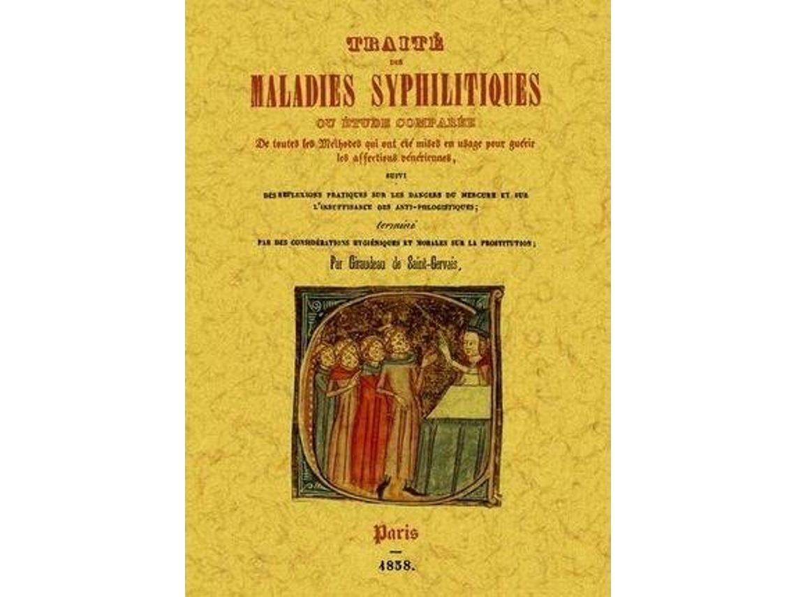 Livro Traite Des Maladies Syphilitiques de Giraudeau Saint-Gervais (Francês)