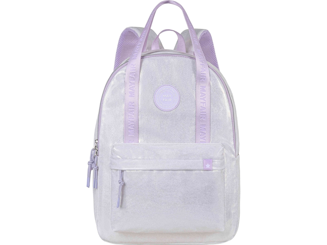 Mochila Prateada Glow Up Mayfair