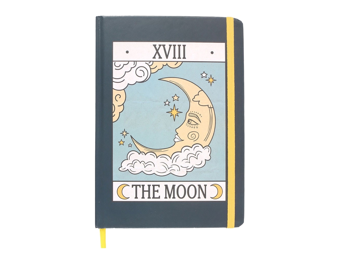 Algo Diferente, Caderno De Tarô Da Lua A5, Multicolorido