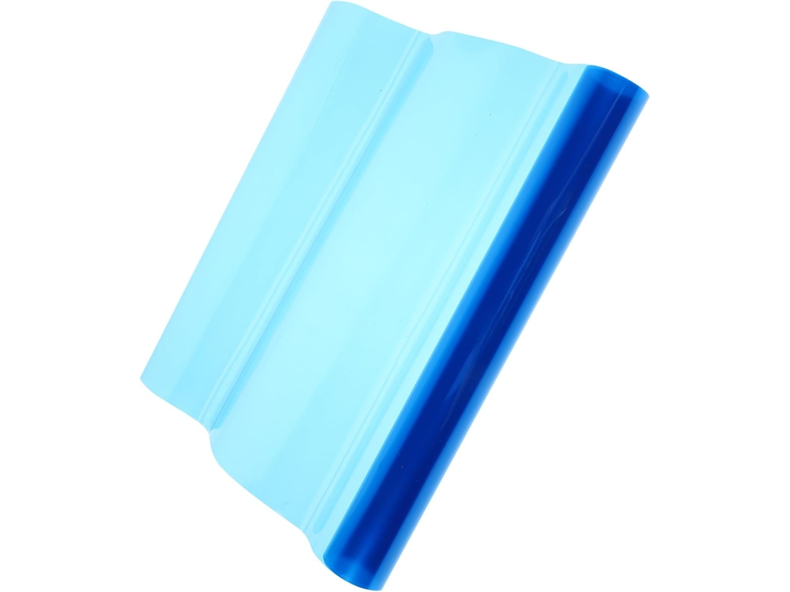 Película azul para facilitar a proteção e a modificação das luzes.