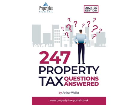 Livro 247 Property Tax Questions Answered 2024-25 de Arthur Weller (Inglês)