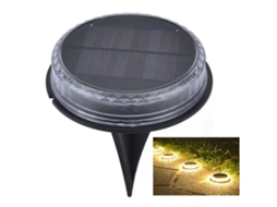 Lâmpadas Led Solares Para Gramado Ip65 À Prova Dágua Led Para Iluminação De Solo Para Passarela, Quintal, Paisagem, Luz Quente Aquaforge