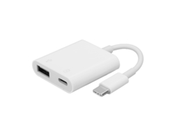 Adaptador Otg, 2 Em 1 Para Pen Drive Usb Externo De Telefone Móvel E Fonte De Alimentação, Conversor Usb3.0 Type-c