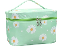 Bolsa de Maquiagem Viagem Verde