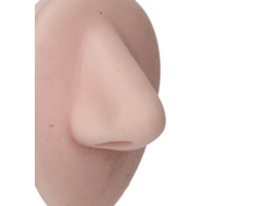 Kit De Modelo De Prática De Piercing (silicone Simulado 3d, Tom De Pele Médio) Eoocoo