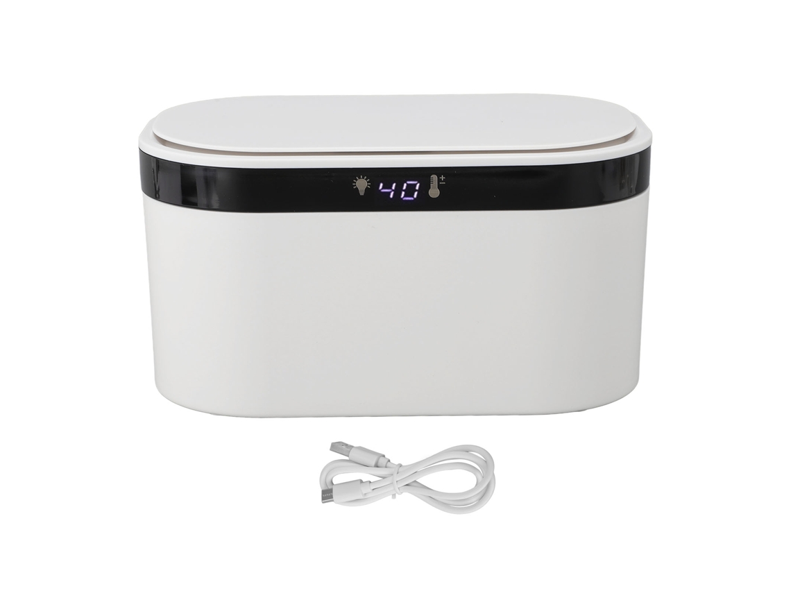 Desumidificador pequeno silencioso com luz noturna e desligamento automático, 100‑240v S/MARCA