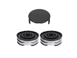 Kit De Reposição Para Aparador De Relva, 2 Bobinas, 1 Tampa, Compatível Com Parkside C3, Em Nylon E Abs