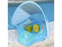 Boia De Natação Para Bebê, Anel De Pescoço Para Recém-nascidos, Colar Anti-engasgo Para Natação De 0 A 12 Meses -aquaforge