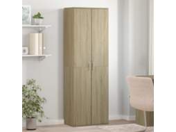 Vidaxl Aparador Alto 60x35x180 Cm Derivados De Madeira Carvalho Sonoma
