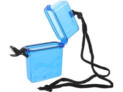 Caixa Plástica Transparente Resistente À Água Com Gancho E Corda Para Guardar Chaves E Telemóveis Durante