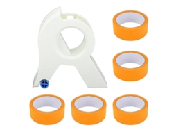 Conjunto de 6 Peças Aplicador Fita Adesiva Mascaramento, Ferramenta Aplicada com 5 Rolos GOKOCO
