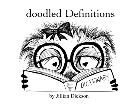 Livro doodled Definitions de Jillian Dickson (Inglês)