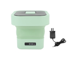 Máquina de Lavar Compacta e Dobrável 10l 100 240v Automática para Roupa Interior e Bebé LAXISCREED