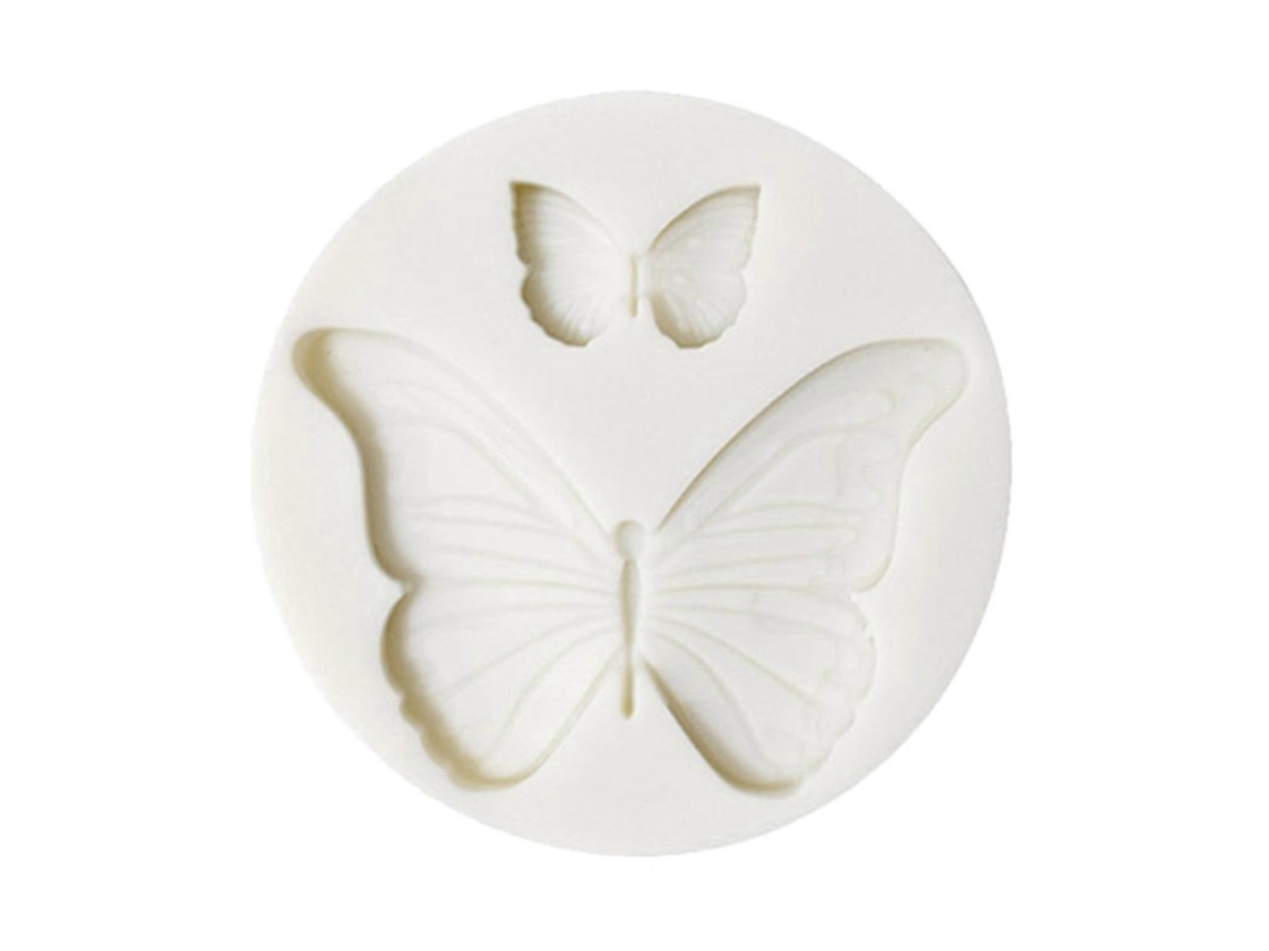 Moldes De Fondant, Moldes De Chocolate, Utensílios De Confeitaria Para Decoração Criativa De Bolos E Doces Em Formato De Borboleta, De Silicone.
