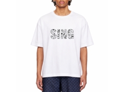 Camiseta Rockinstone ''sing'' com notas musicais e coisas bobas - Estilo de designer exclusivo