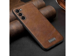 Capa De Celular Sulada À Prova De Choque, Híbrida De Tpu E Couro, Feita À Mão, Para Samsung Galaxy S25 5g.