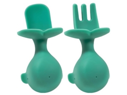 1pcs Colher Garfo Para Bebê