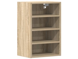 Hanging Cabinet, Hanging Cabinets Vidaxl Marrom Madeira Processada (n/a)