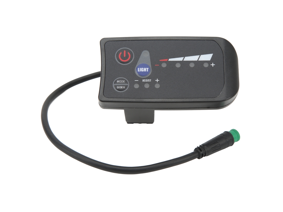 Medidor de Potência para Bicicleta Elétrica com Tela Led 48v S/MARCA