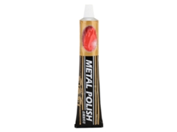 Pasta para polimento de metais 75ml, limpador antiferrugem para decorações e relógios.