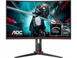 Monitor Gaming Curvo AOC CQ27G2U/BK (27'' - 1 ms - 144 Hz - Free Sync)
