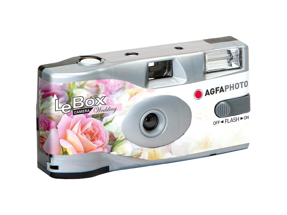Máquina Fotográfica Descartável AGFAPHOTO Lebox Wedding