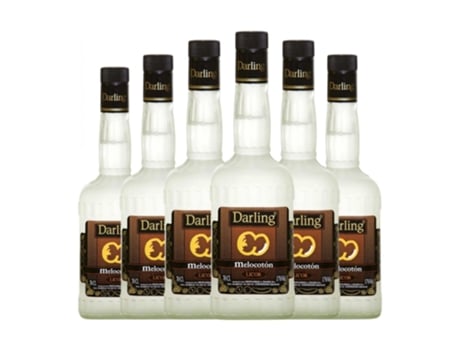 Licores PANIZO Darling Melocotón (0.7 L - 6 Unidades)